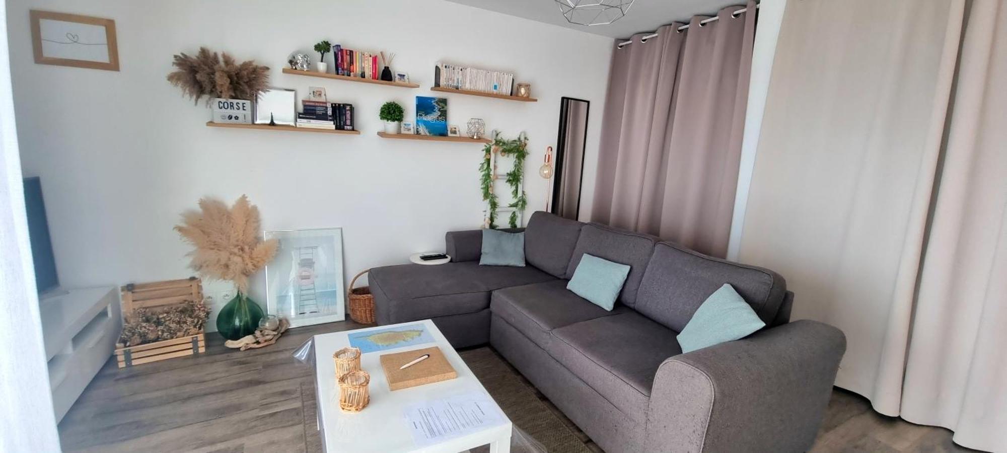 Appartement Ajaccio Vue Mer Panoramique 외부 사진