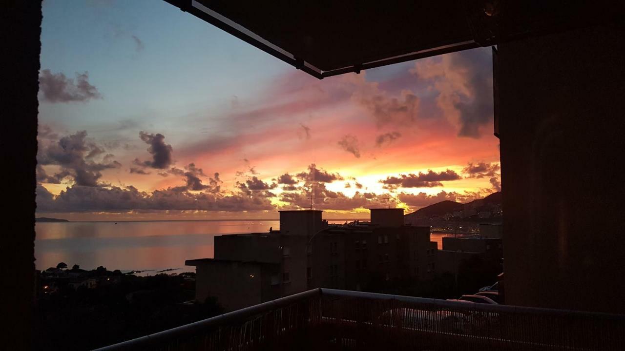 Appartement Ajaccio Vue Mer Panoramique 외부 사진